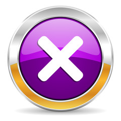 Obraz premium cancel icon