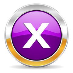 Obraz premium cancel icon