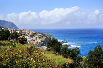 Fototapeta na wymiar North coast of Madeira