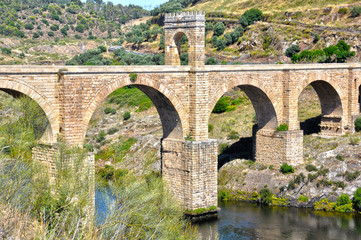 Puente de Alcántara, Romanos en España, Cáceres