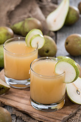 Homemade Pear Juice