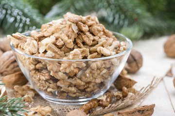Fresh portion of Walnuts