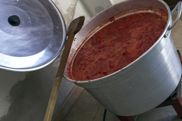 fare la salsa di pomodoro in casa