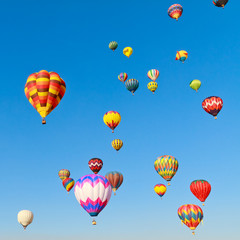 Obraz premium hot air balloons