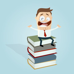 buch bücherstapel lesen