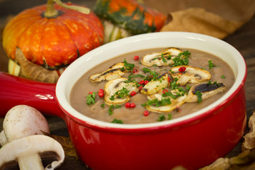 Mushroom soup