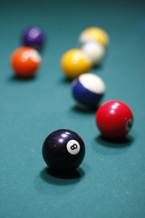 Billiard balls