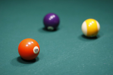 Billiard balls