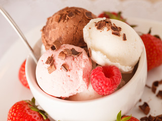 bowl of ice-cream