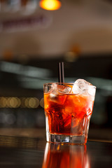 cocktail in the bar