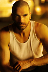 Moody hot guy