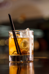 cocktail in the bar