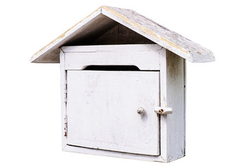 Old wooden mailbox
