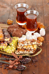 Tasty oriental sweets