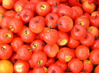 Assorted artificial fruits