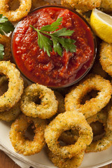 Homemade Fried Breaded Calamari
