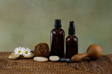 Spa resort and wellness composition