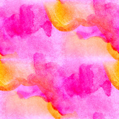 Obraz na płótnie Canvas grunge pink texture, watercolor seamless background, vintage han