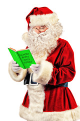 Naklejka premium list of presents