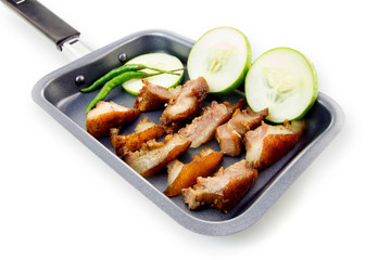 grilled pork