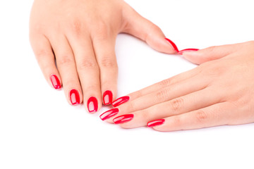 Fototapeta premium Manicured nails