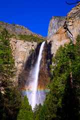 Yosemite Bridalveil fall waterfall California