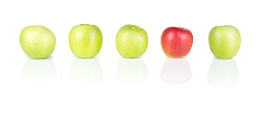 Red and Green Apples - 01