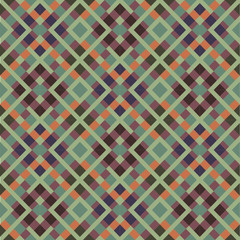 Abstract Ethnic Seamless Geometric Pattern. Vector Illustration 