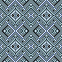 Abstract Ethnic Seamless Geometric Pattern. Vector Illustration 