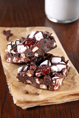 zwei stücke rocky road