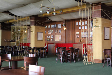 Interior of the restaurant