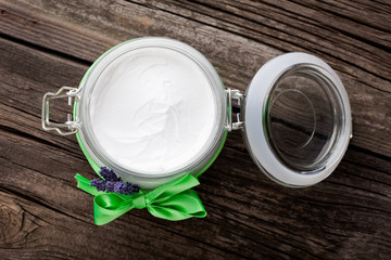 Natural lavender and coconut body butter DIY