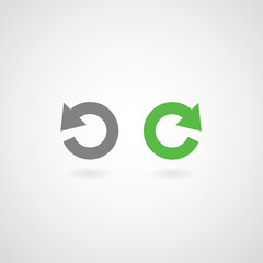 redo and undo symbol