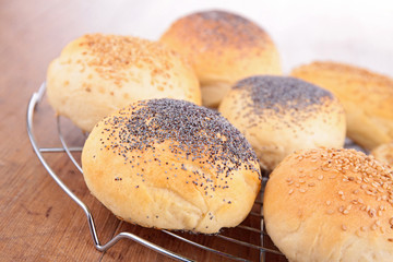 assortment of bread