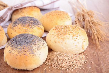 assortment of bread