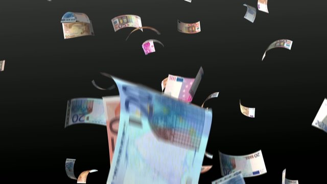 Euro notes falling with alpha