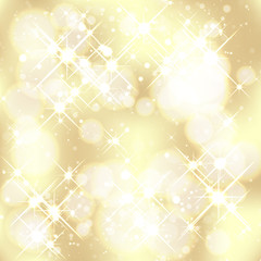 Golden Christmas Background