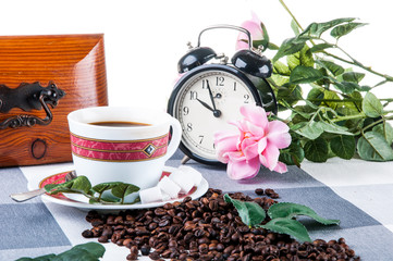 Bright coffee break theme