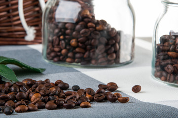 Domestic kitchen, kitchen table, coffee break