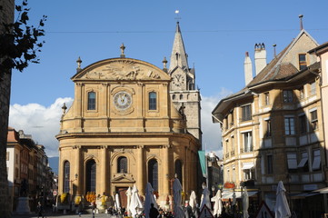 Yverdon les bains on the french part of Switzerland