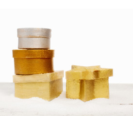 christmas golden box