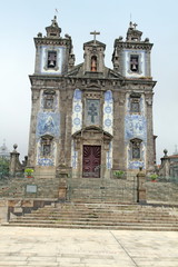 Obraz premium Igreja de Santo Ildefonso, Church in Porto , Portugal
