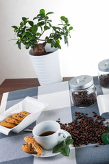 Light atmospheric coffee break theme