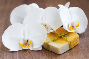 Naklejka na ściany i meble Natural Herbal Soap