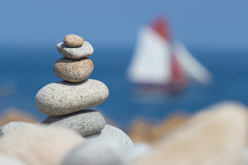 Galets sur la plage © xavdlp