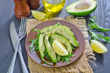 salad with avocado