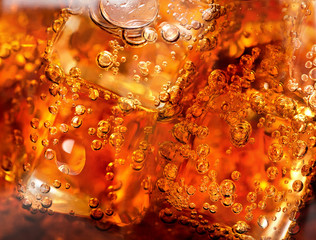 Fototapeta Background of cola obraz