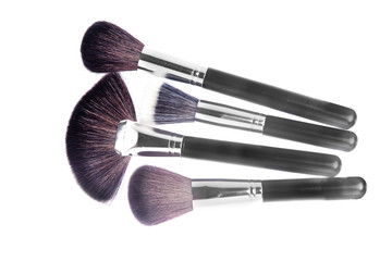 Makeup powder brushes