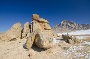Fototapeta na wymiar Gorkhi-Terelji Park Narodowy, Mongolia