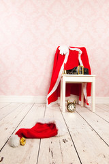 Obraz premium Santa Claus undressed